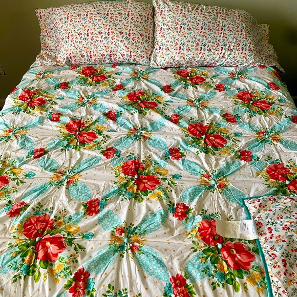 The Pioneer Woman Bedding Pioneer Woman Vintage Floral Queen Size